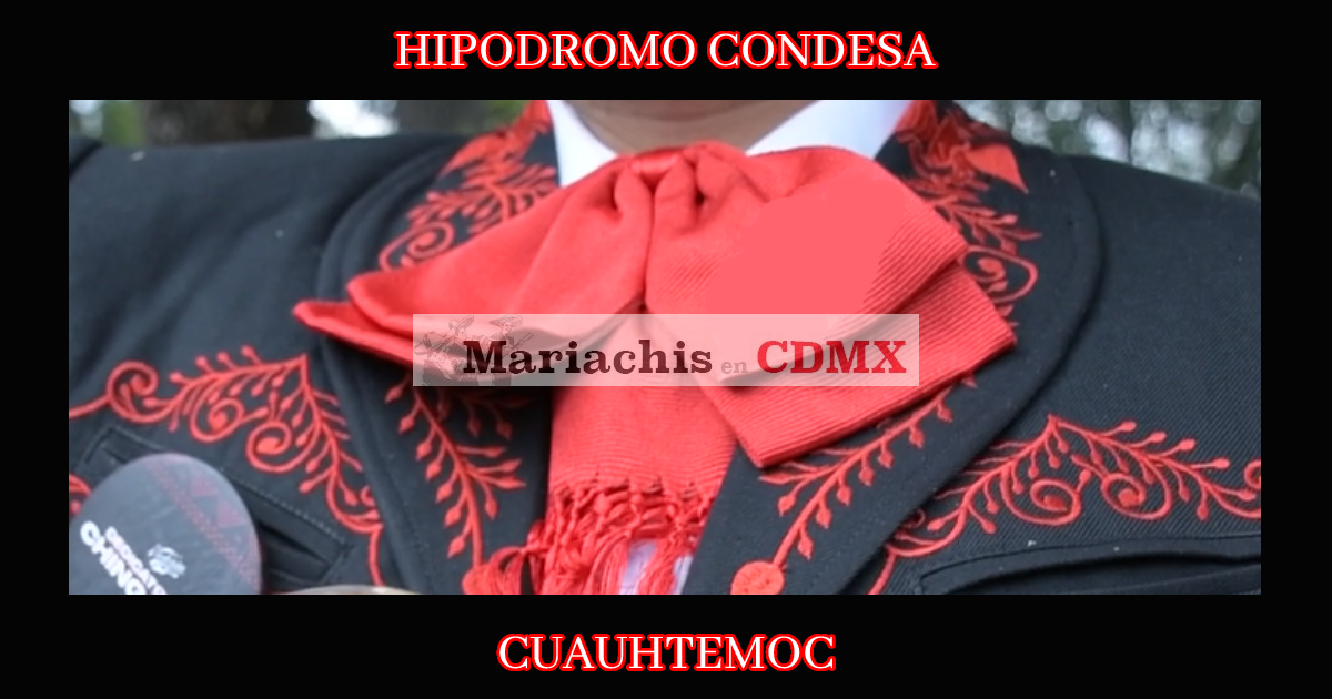 Mariachis en Hipodromo Condesa