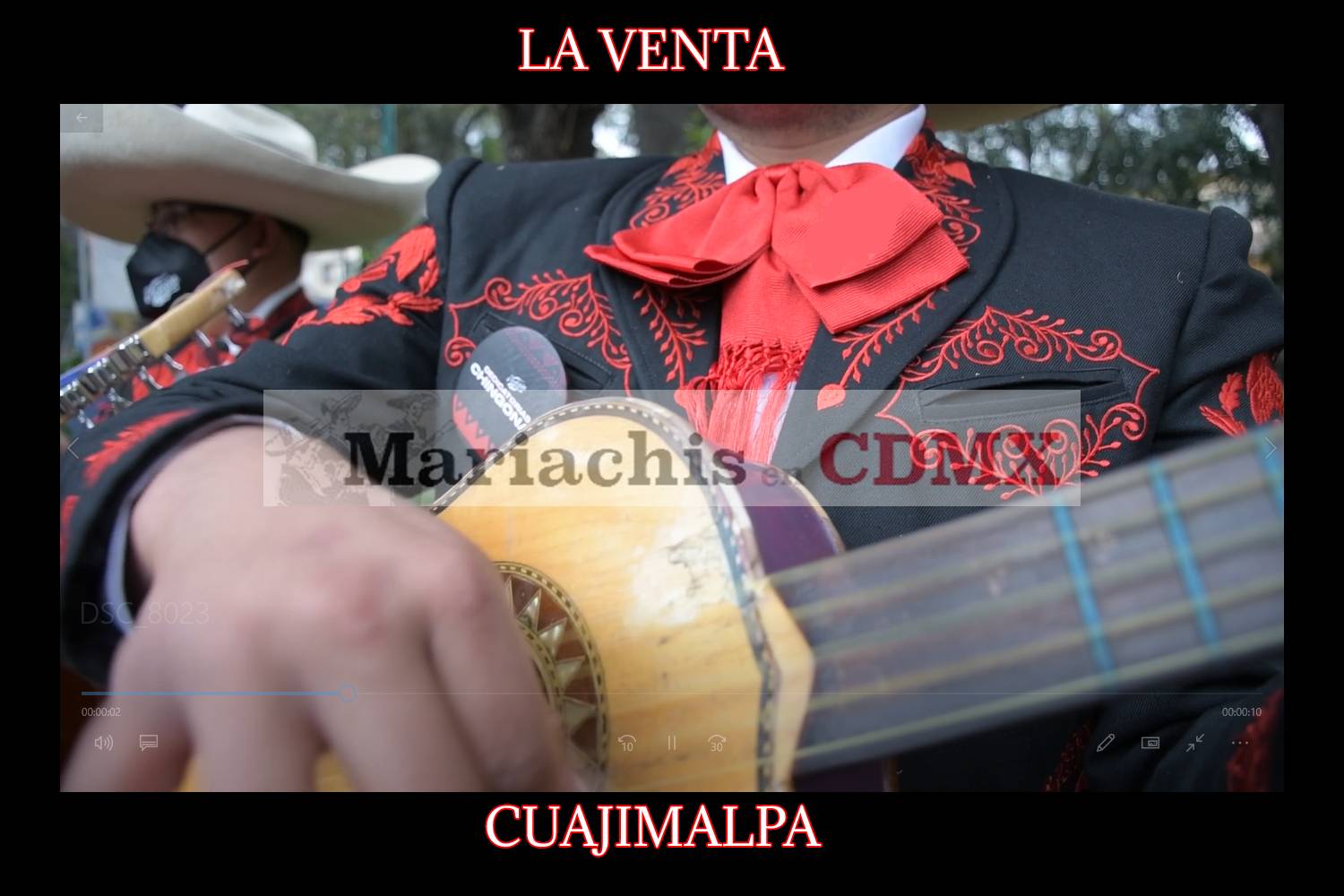 Mariachis en La Venta 